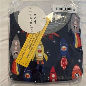 Little Sleepies Navy Space Explorer Pajama Set